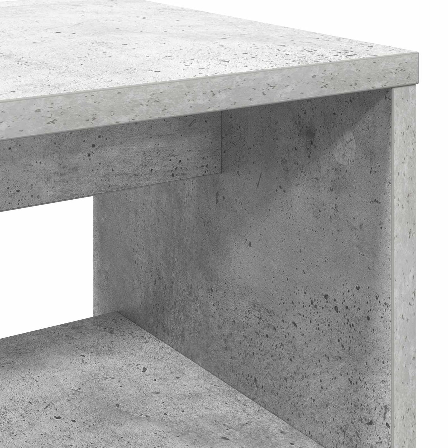TV-skab 80 x 30 x 40 cm Beton Grå Konstrueret træ
