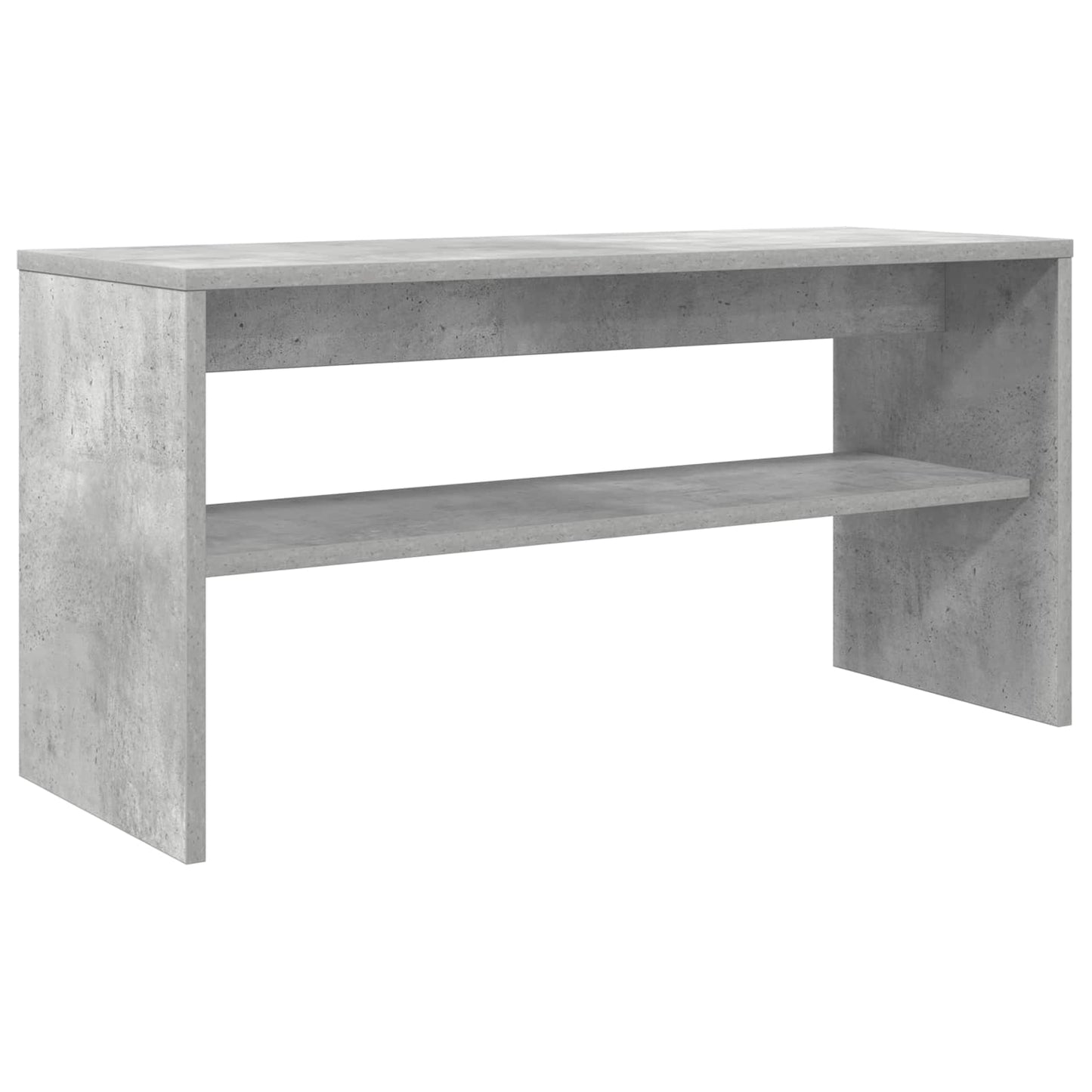 TV-skab 80 x 30 x 40 cm Beton Grå Konstrueret træ