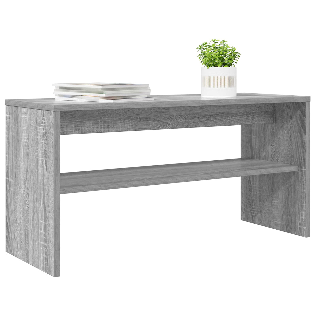 TV-skab 80 x 30 x 40 cm Grå Sonoma Konstrueret træ