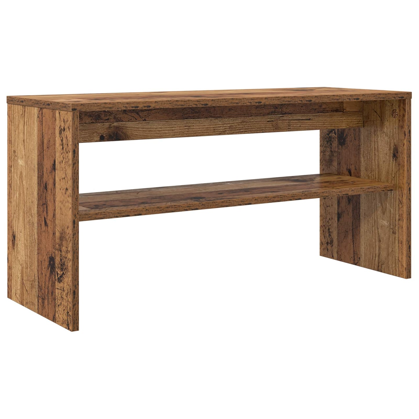 TV-skab 80 x 30 x 40 cm Gammelt træ Konstrueret træ