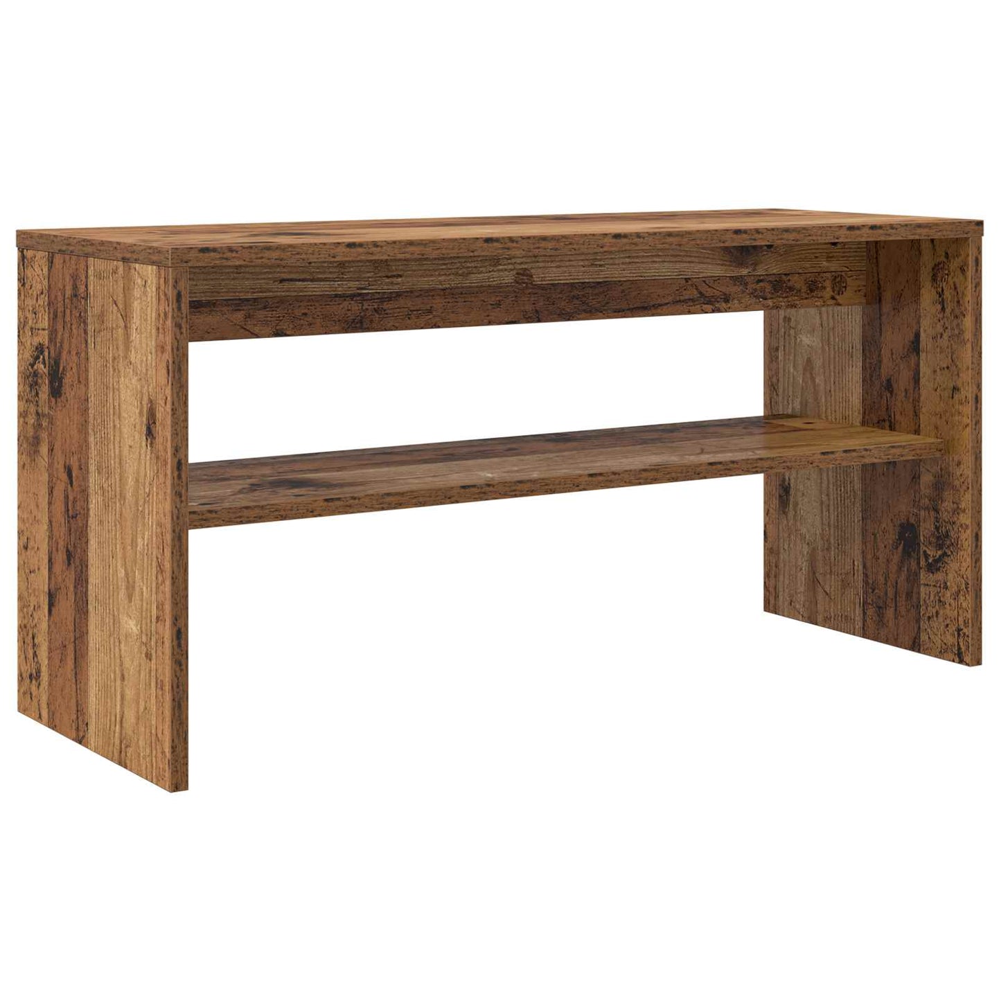 TV-skab 80 x 30 x 40 cm Gammelt træ Konstrueret træ