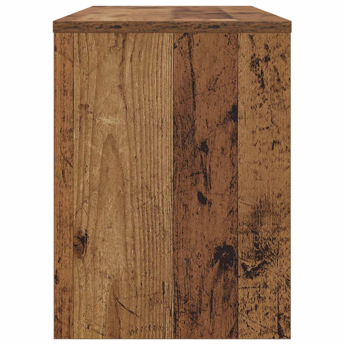 TV-skab 80 x 30 x 40 cm Gammelt træ Konstrueret træ
