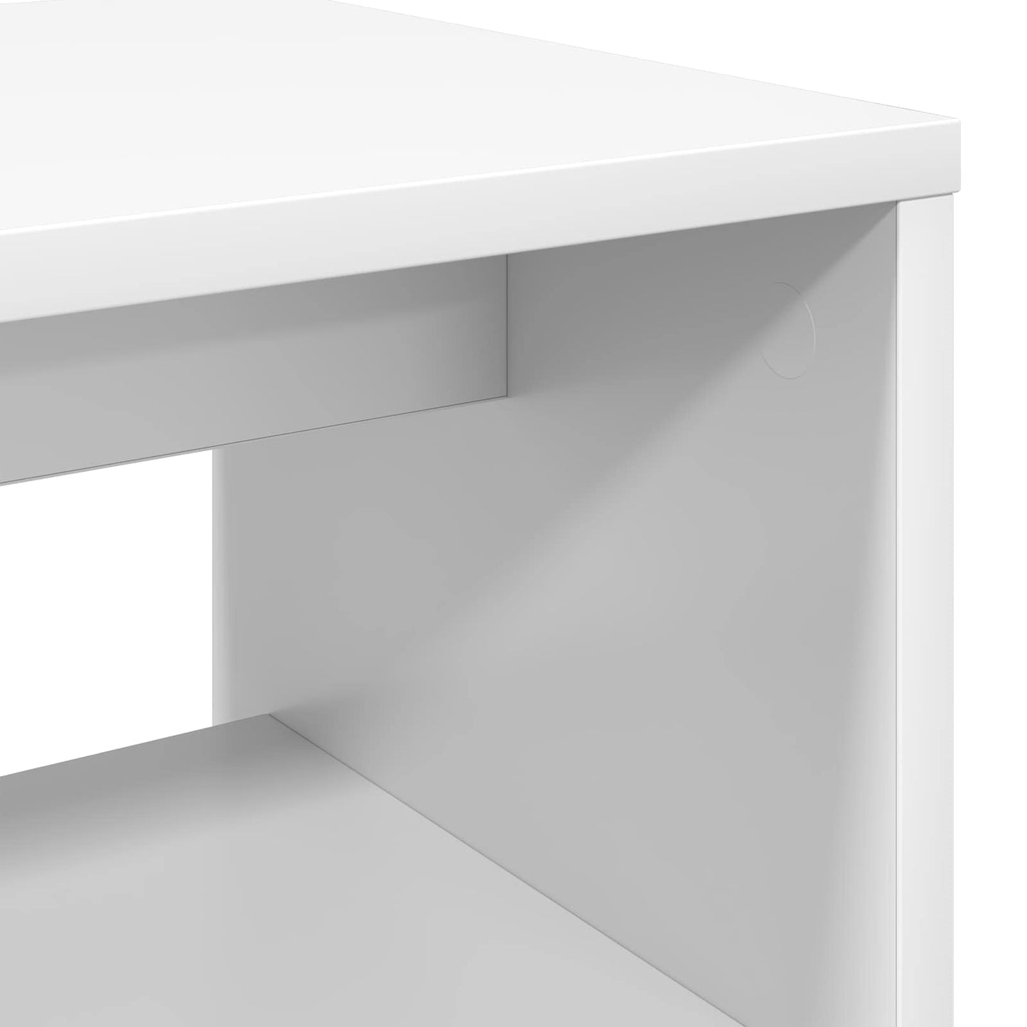 TV-skab 100 x 30 x 40 cm Hvid Konstrueret træ