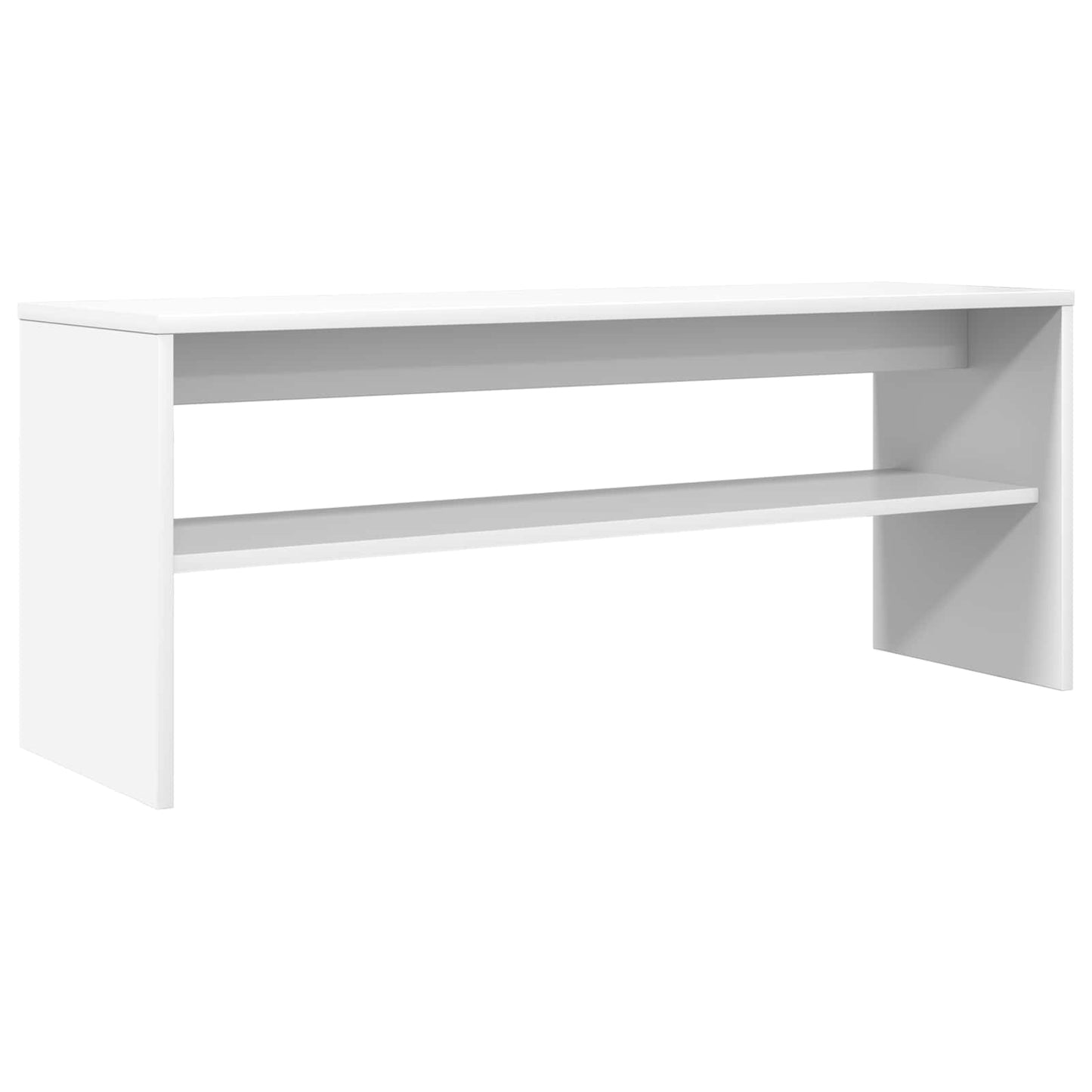 TV-skab 100 x 30 x 40 cm Hvid Konstrueret træ