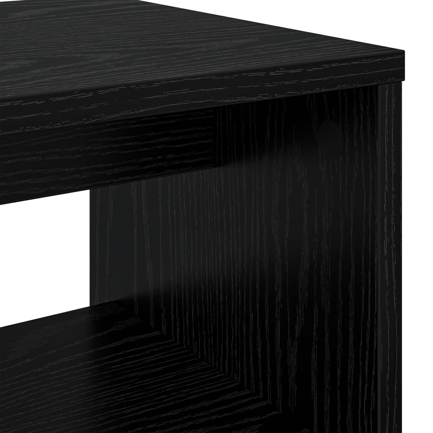 TV-skab 100 x 30 x 40 cm Sort eg Konstrueret træ