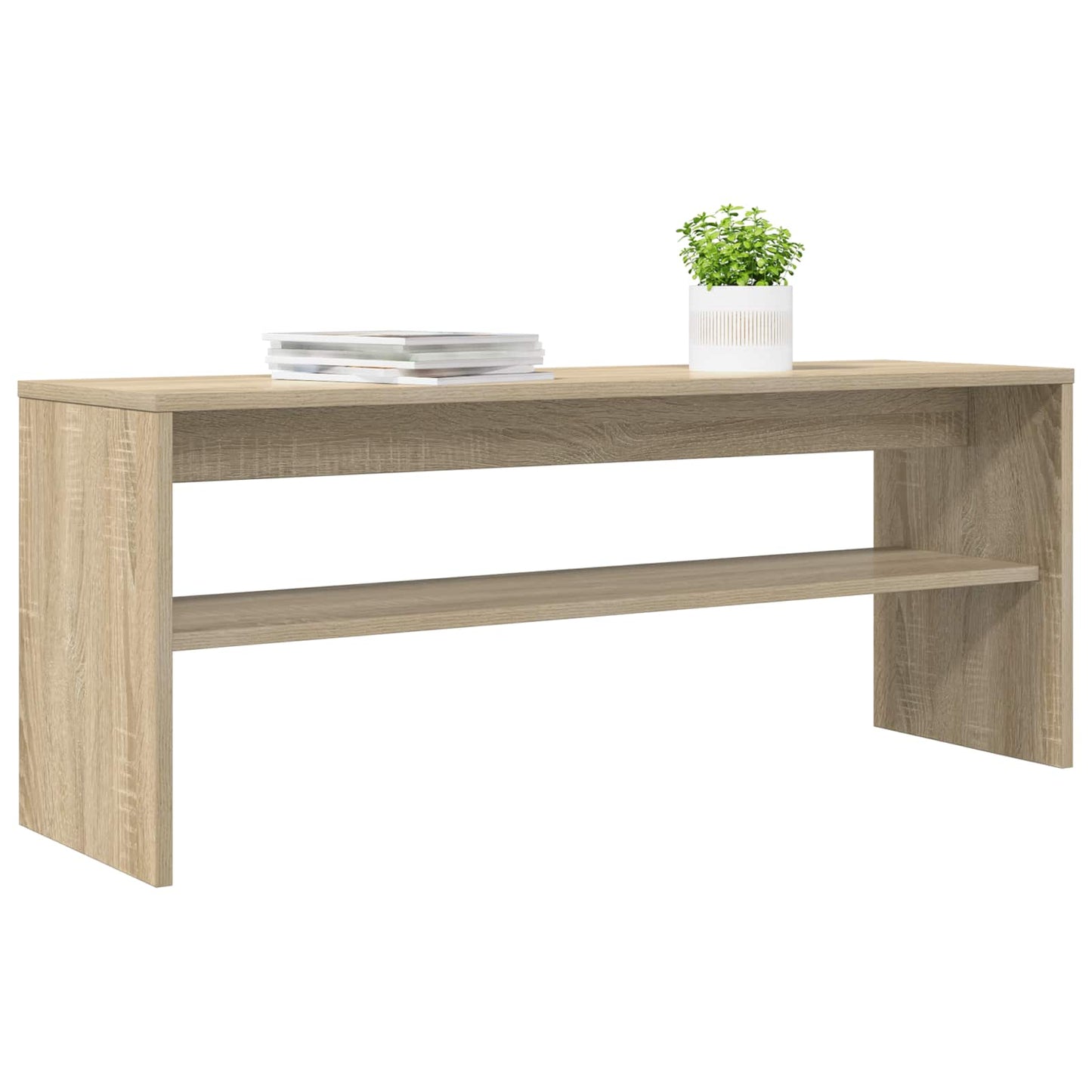 TV-skab 100 x 30 x 40 cm Sonoma eg Konstrueret træ