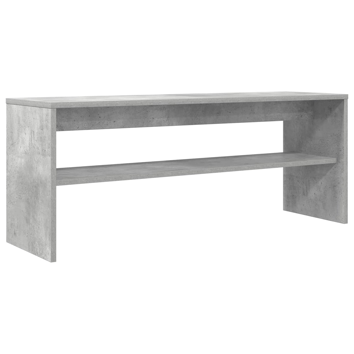 TV-skab 100 x 30 x 40 cm Beton Grå Konstrueret træ