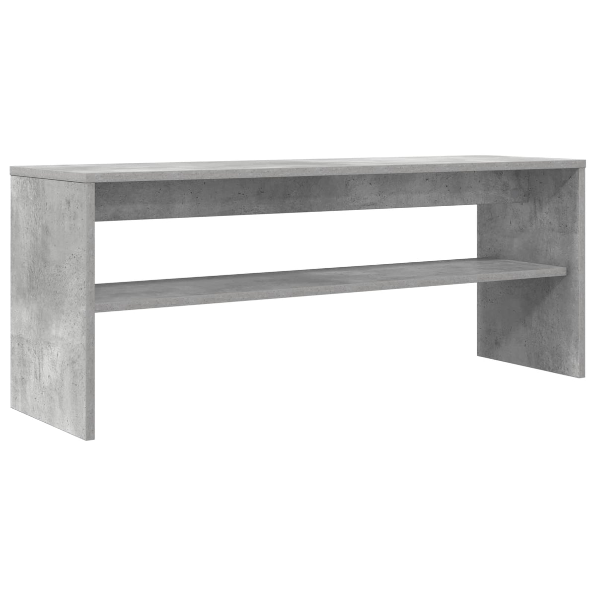 TV-skab 100 x 30 x 40 cm Beton Grå Konstrueret træ