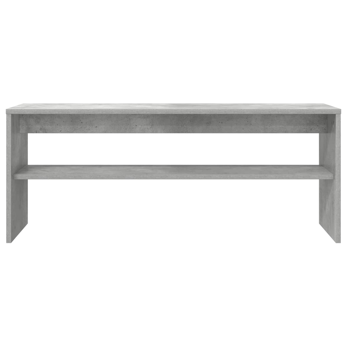 TV-skab 100 x 30 x 40 cm Beton Grå Konstrueret træ