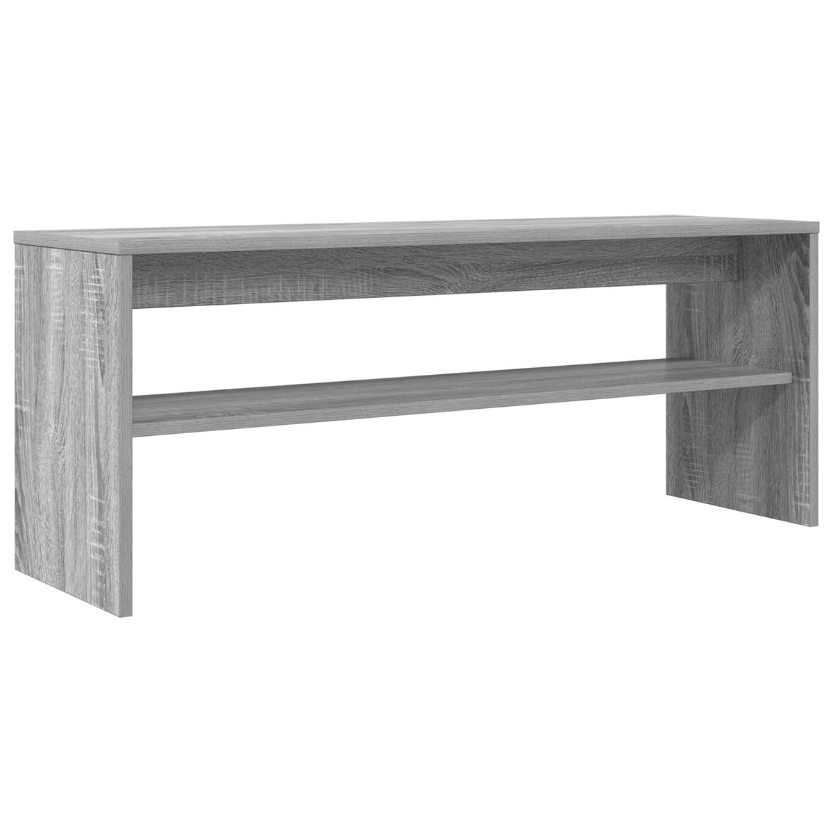 TV-skab 100 x 30 x 40 cm Grå Sonoma Konstrueret træ