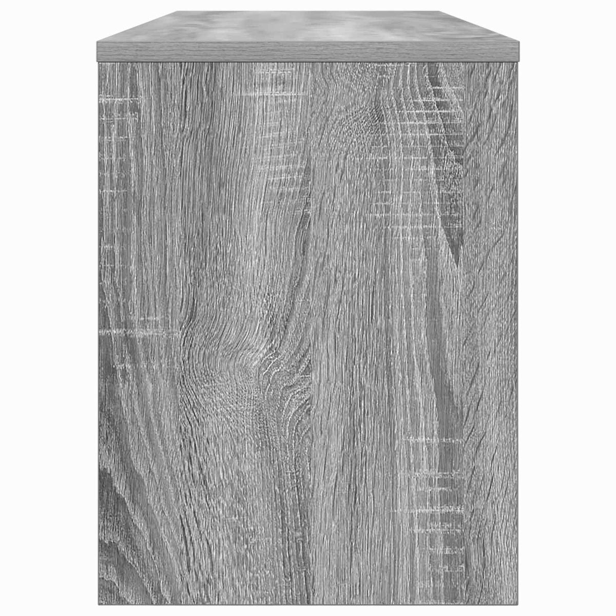TV-skab 100 x 30 x 40 cm Grå Sonoma Konstrueret træ