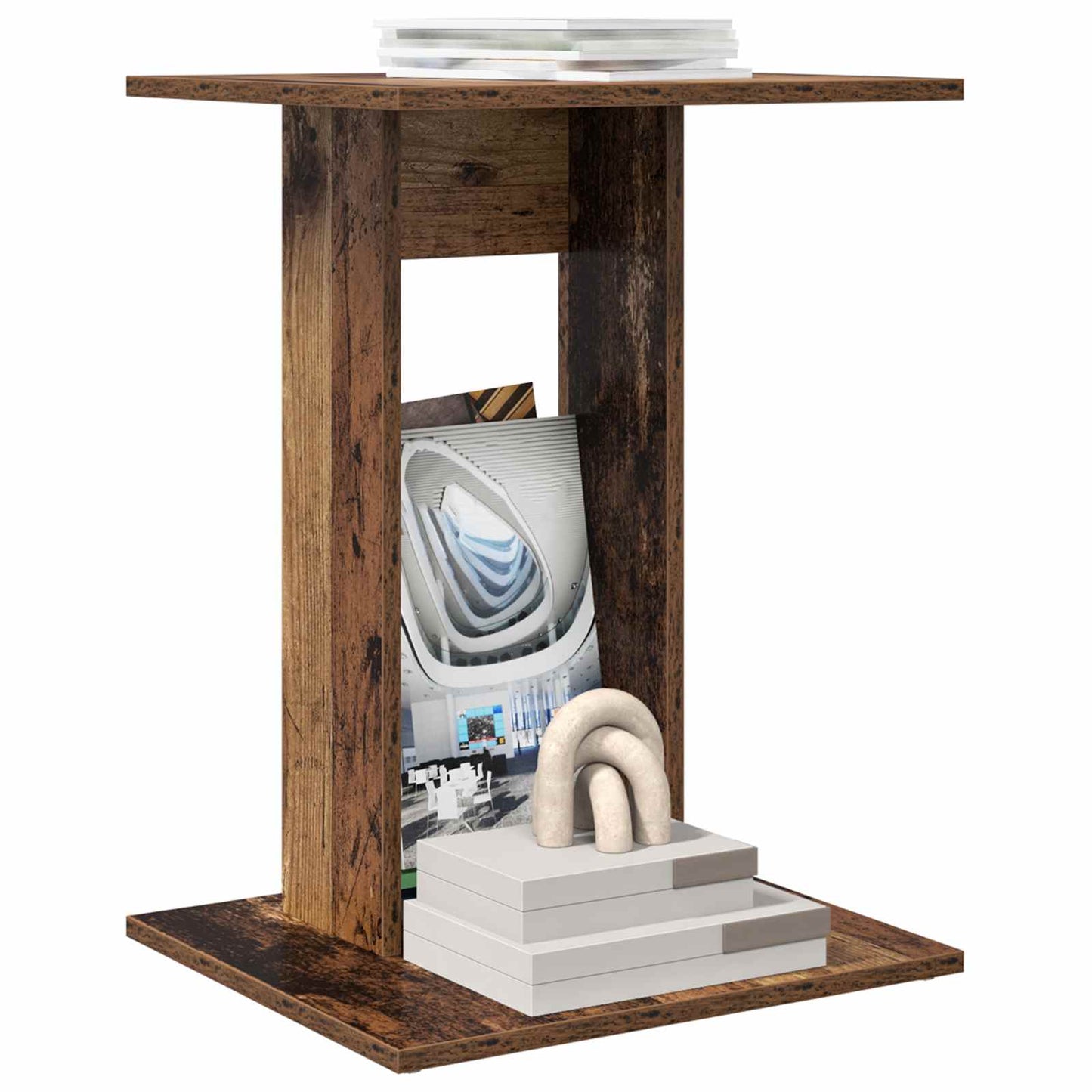Sidebord Gammelt træ 45 x 40 x 62,5 cm Konstrueret træ