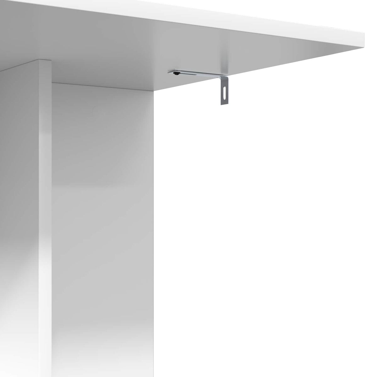 Sidebord Hvid 45 x 40 x 62,5 cm Konstrueret træ
