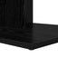Sidebord Sort eg 45 x 40 x 62,5 cm Konstrueret træ