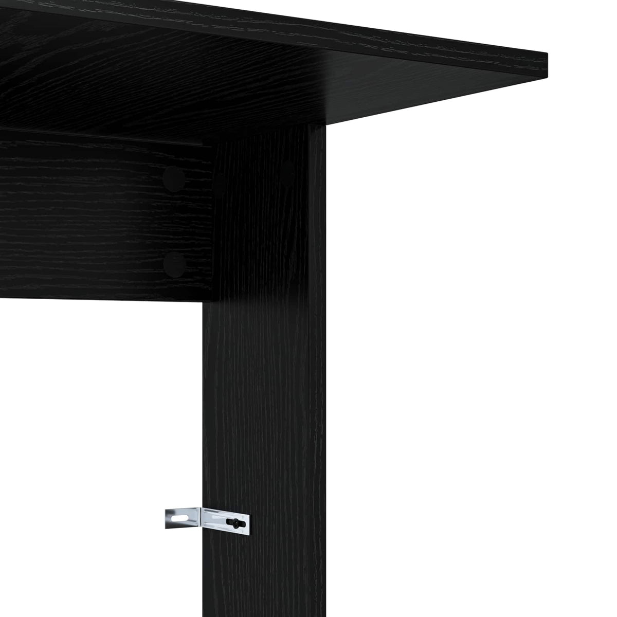 Sidebord Sort eg 40 x 38 x 62,5 cm Konstrueret træ