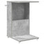 Sidebord med hjul Beton Grå 40 x 35 x 60 cm Konstrueret træ