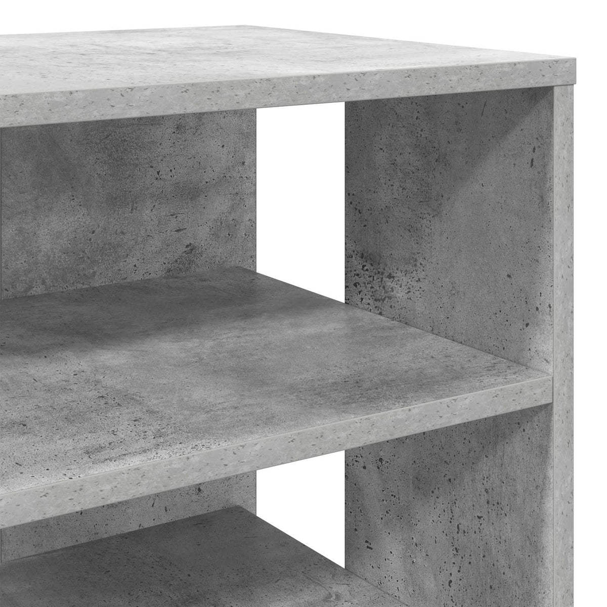 Sko skab 2 stk. 62 x 35 x 100 cm Konstrueret træ Betongrå