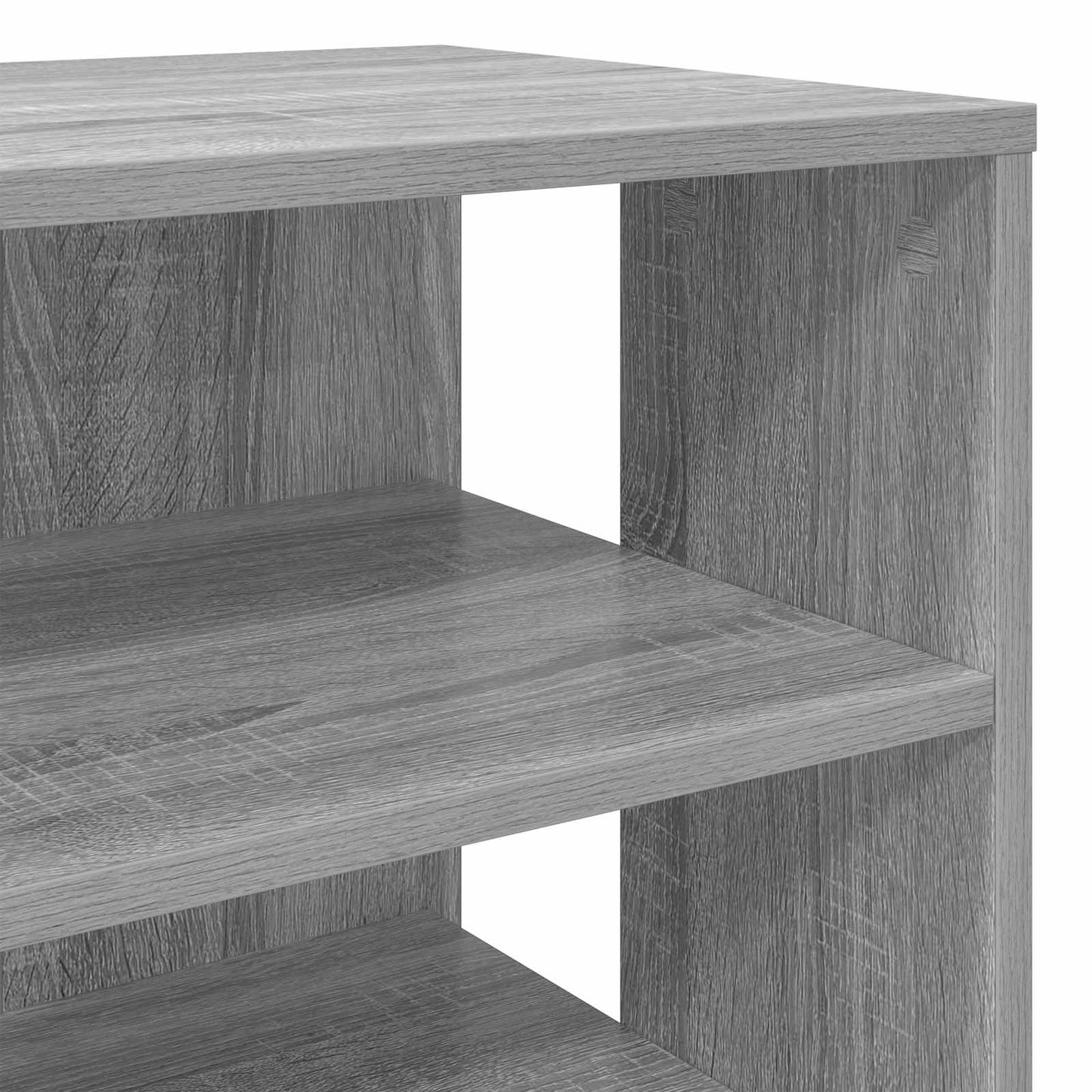 Sko skab 2 stk. 62 x 35 x 100 cm Konstrueret træ Grå Sonoma