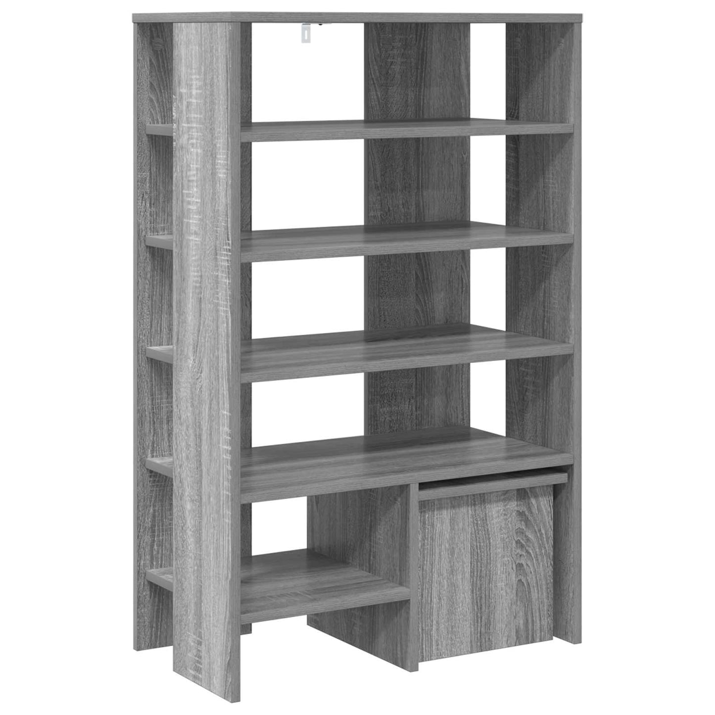 Sko skab 2 stk. 62 x 35 x 100 cm Konstrueret træ Grå Sonoma