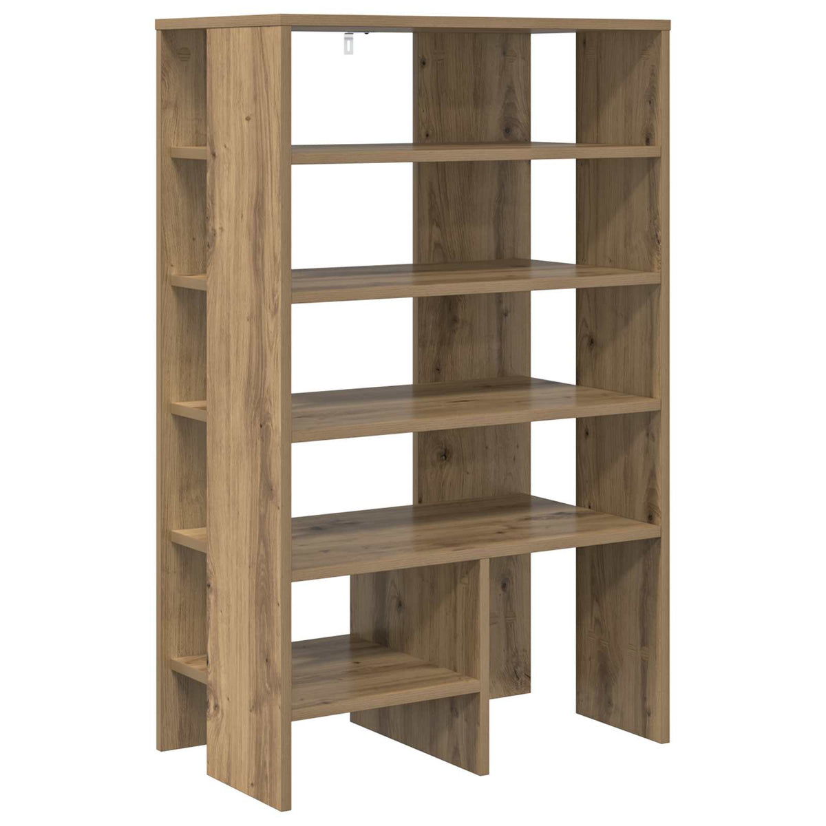 Sko skab 2 stk. 62 x 35 x 100 cm Konstrueret træ Artisan-eg
