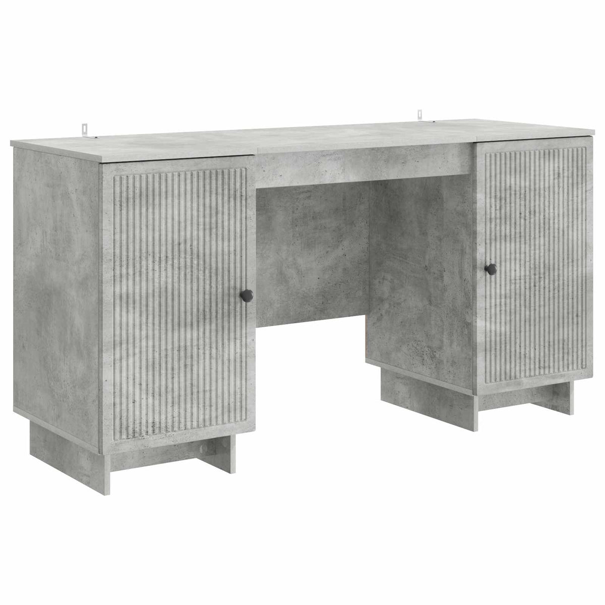 Bord Betongrå Konstrueret træ 142,5 x 50 x 75 cm