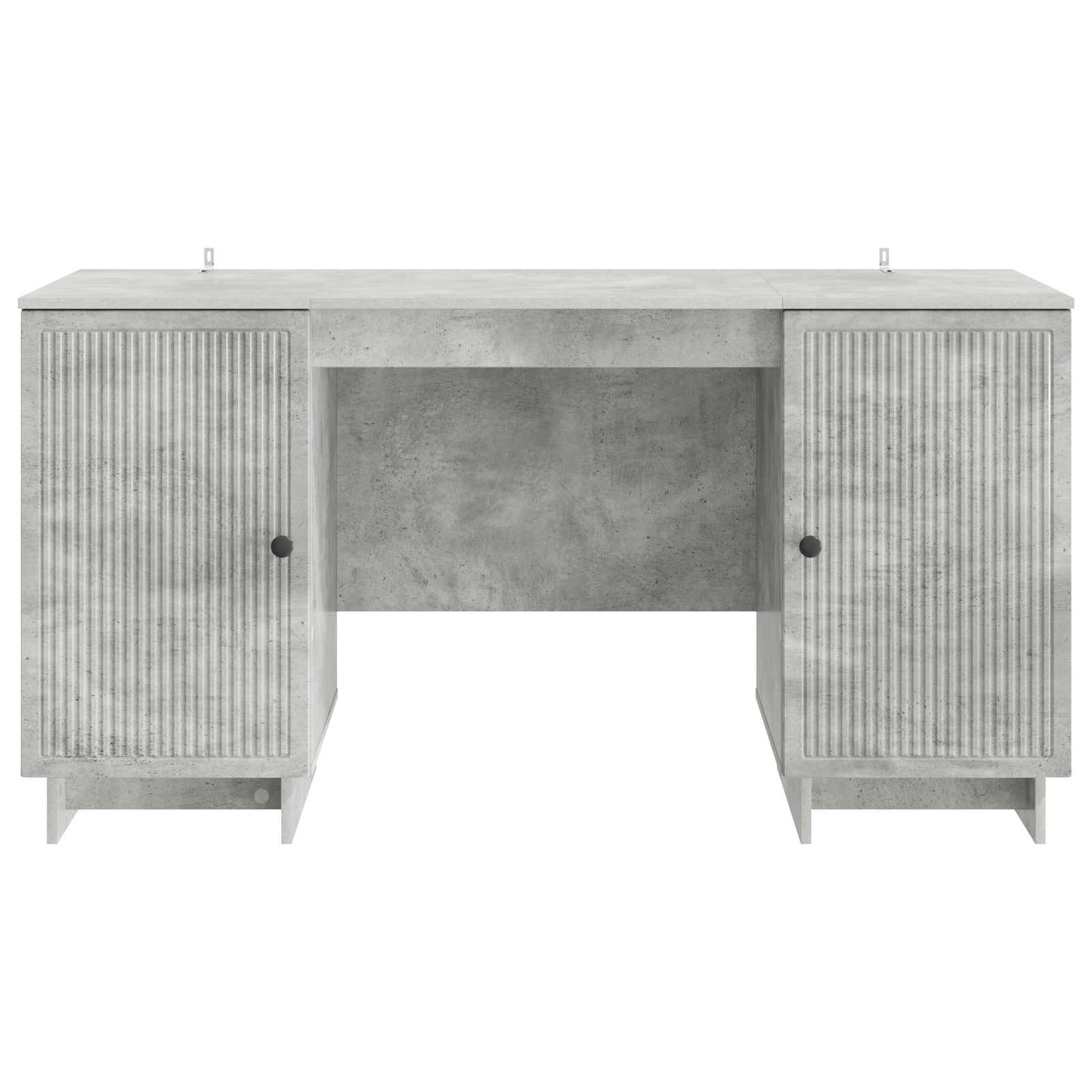 Bord Betongrå Konstrueret træ 142,5 x 50 x 75 cm