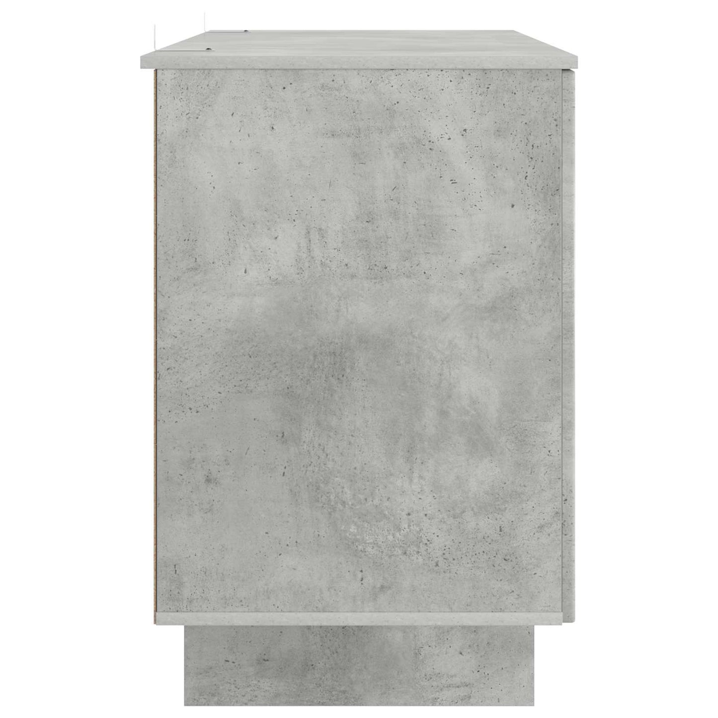 Bord Betongrå Konstrueret træ 142,5 x 50 x 75 cm