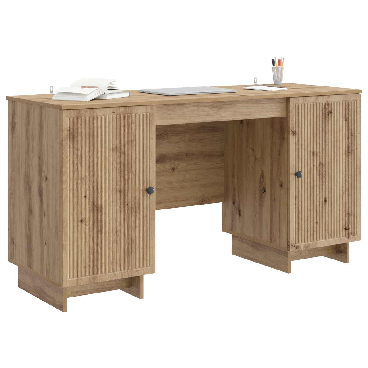 Bord Artisan-eg Konstrueret træ 142,5 x 50 x 75 cm