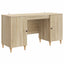 Bord Sonoma-eg 142,5 x 50 x 75 cm Konstrueret træ