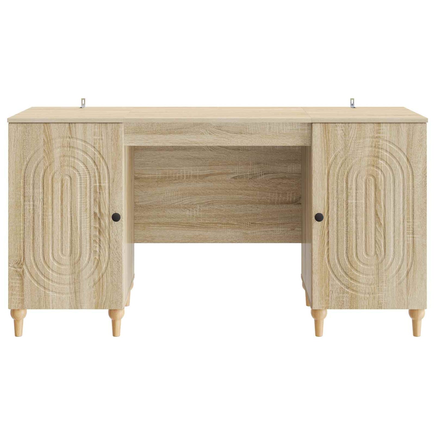 Bord Sonoma-eg 142,5 x 50 x 75 cm Konstrueret træ