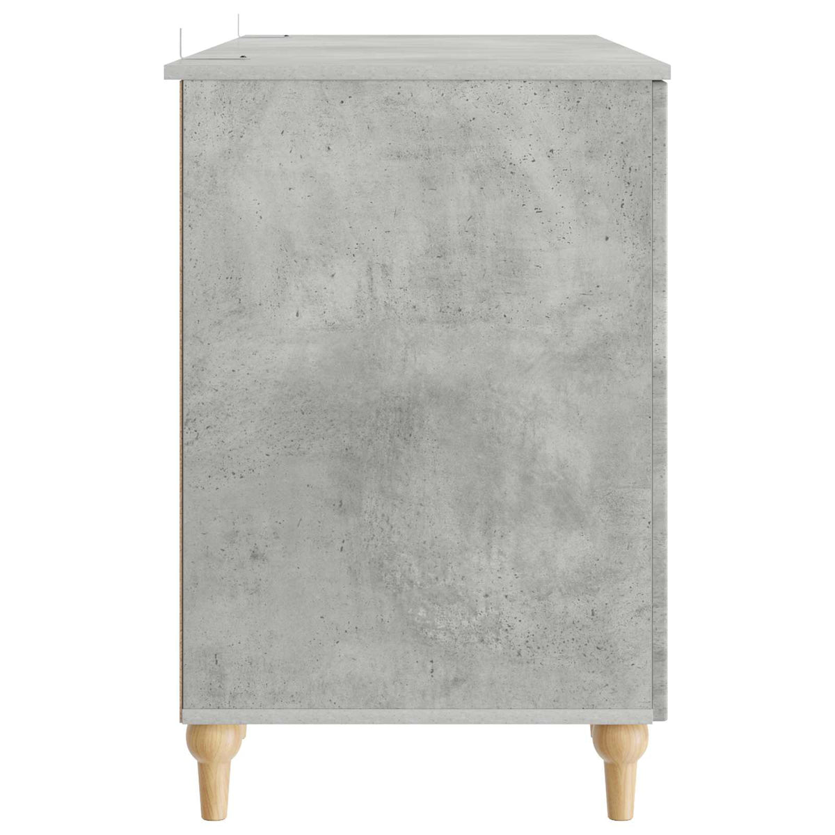 Bord Betongrå 142,5 x 50 x 75 cm Konstrueret træ
