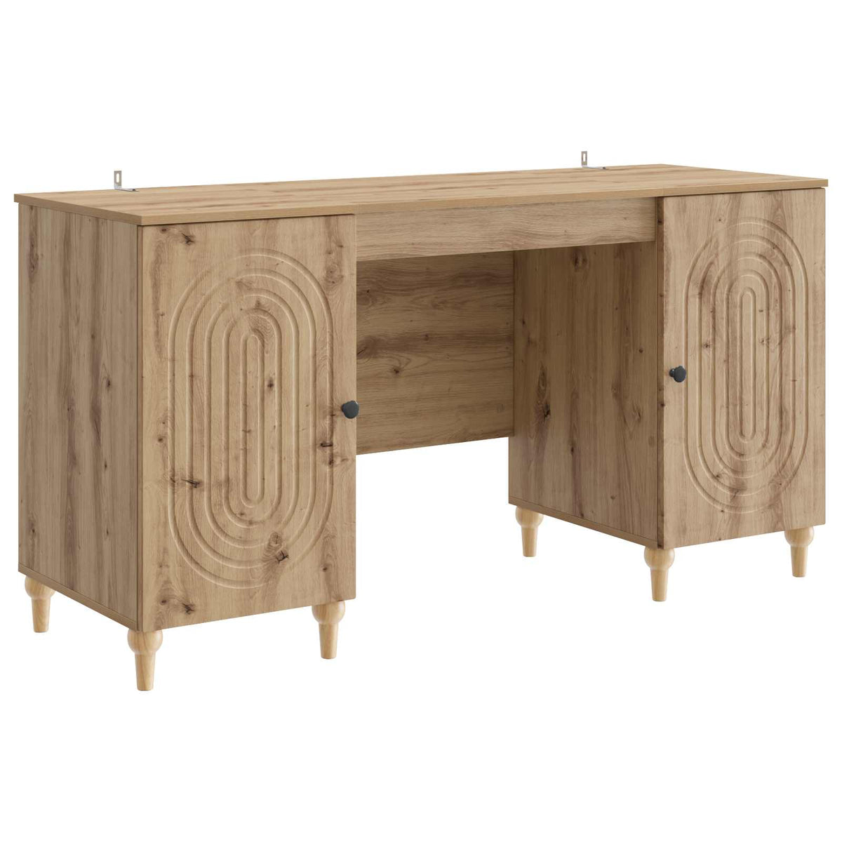 Bord Artisan-eg 142,5 x 50 x 75 cm Konstrueret træ