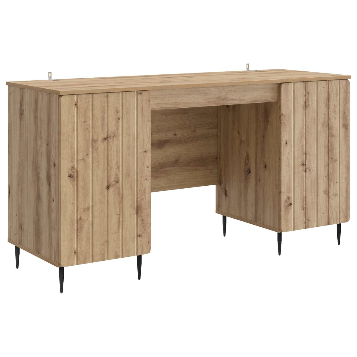 Bord Artisan-eg Konstrueret træ 142,5 x 50 x 75 cm