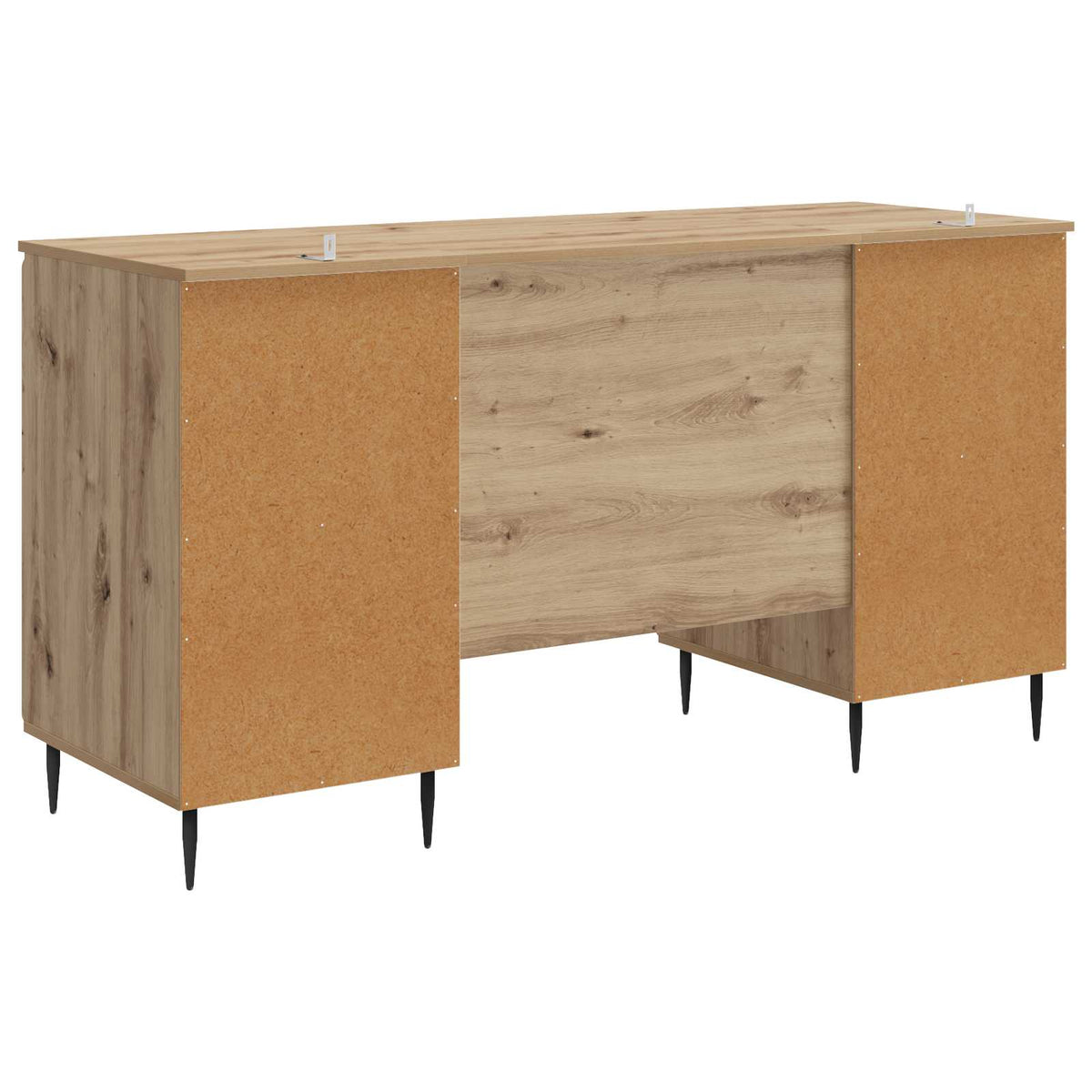 Bord Artisan-eg Konstrueret træ 142,5 x 50 x 75 cm