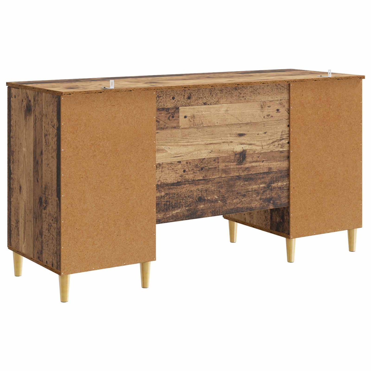 Bord med hylde Gammelt træ 142,5 x 50 x 75 cm Konstrueret træ