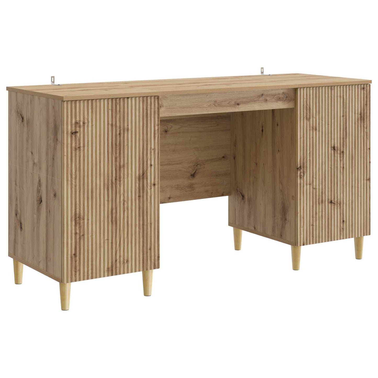 Bord Artisan-eg Konstrueret træ 142,5 x 50 x 75 cm