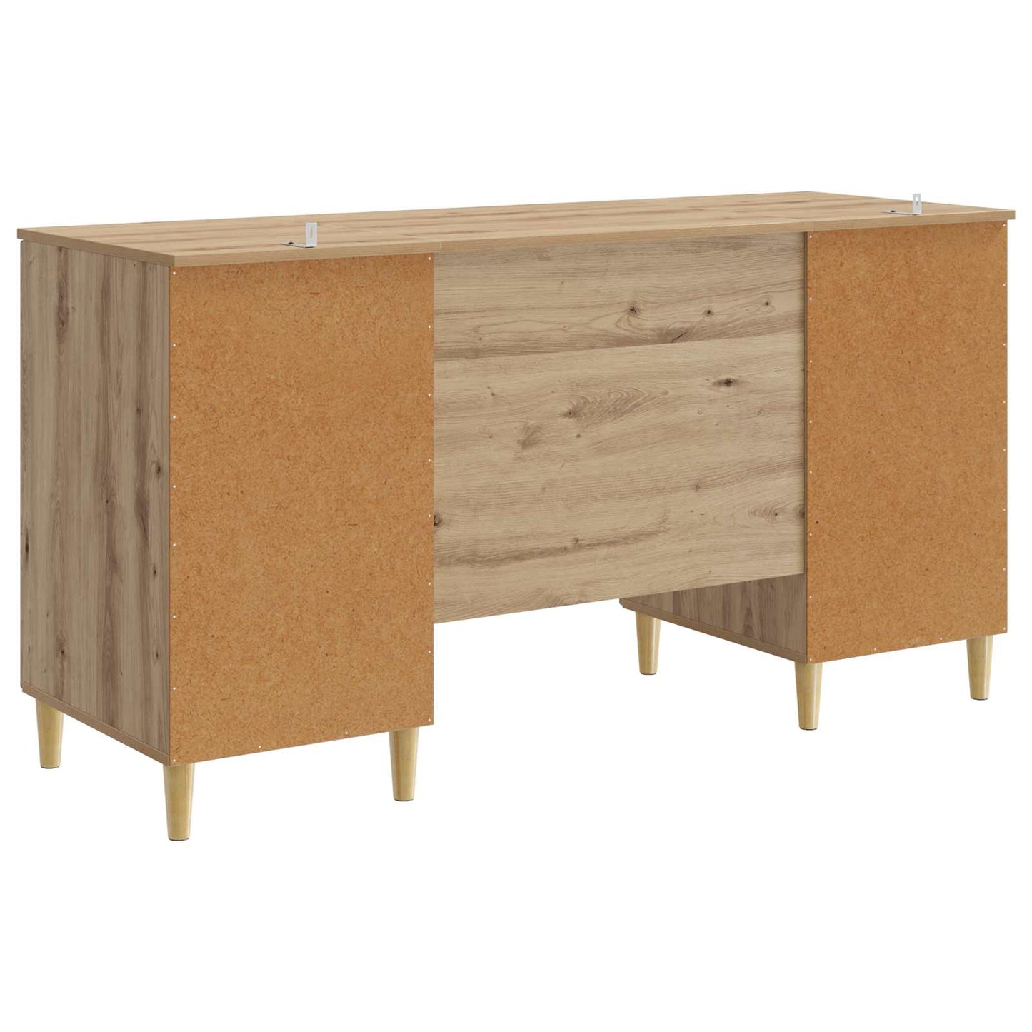 Bord Artisan-eg Konstrueret træ 142,5 x 50 x 75 cm