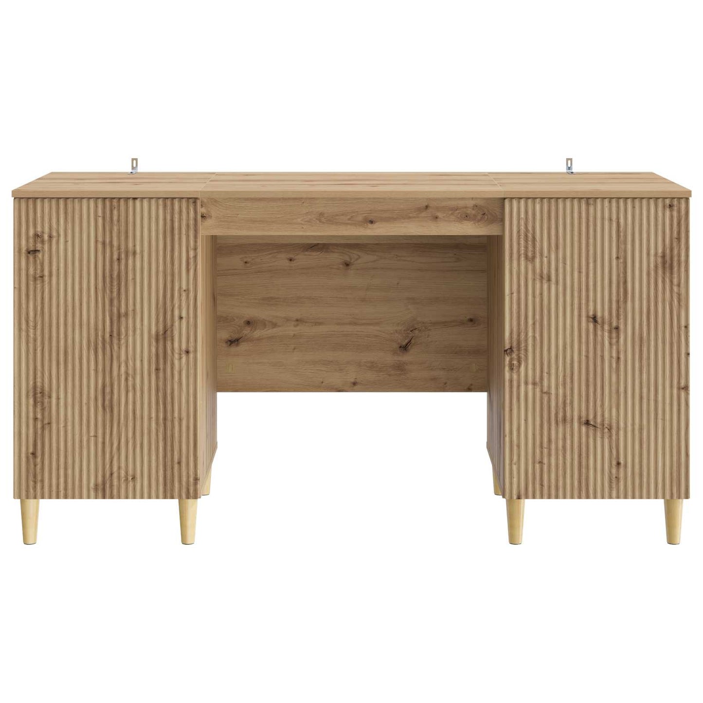 Bord Artisan-eg Konstrueret træ 142,5 x 50 x 75 cm