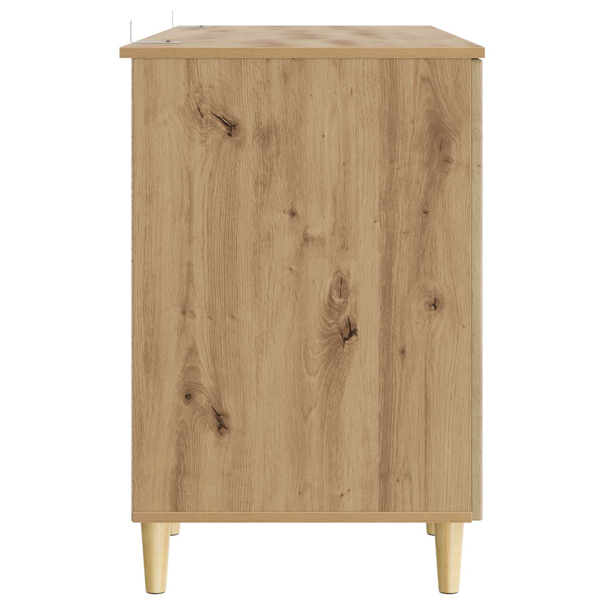 Bord Artisan-eg Konstrueret træ 142,5 x 50 x 75 cm