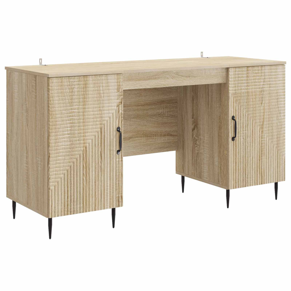Bord Sonoma-eg 142,5 x 50 x 75 cm Konstrueret træ