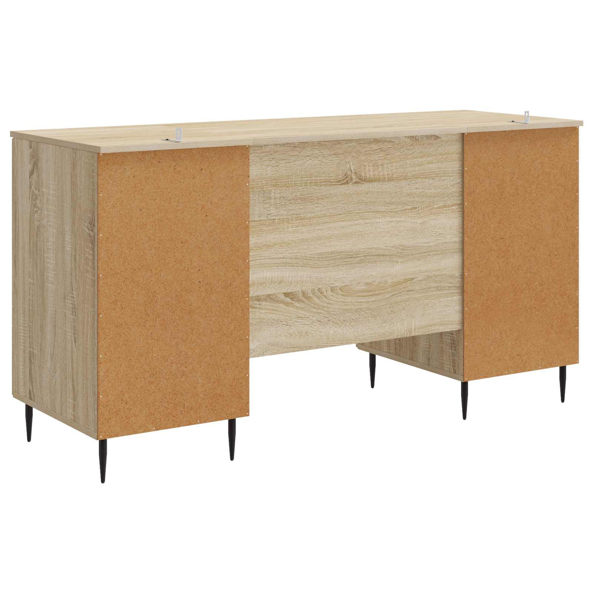 Bord Sonoma-eg 142,5 x 50 x 75 cm Konstrueret træ