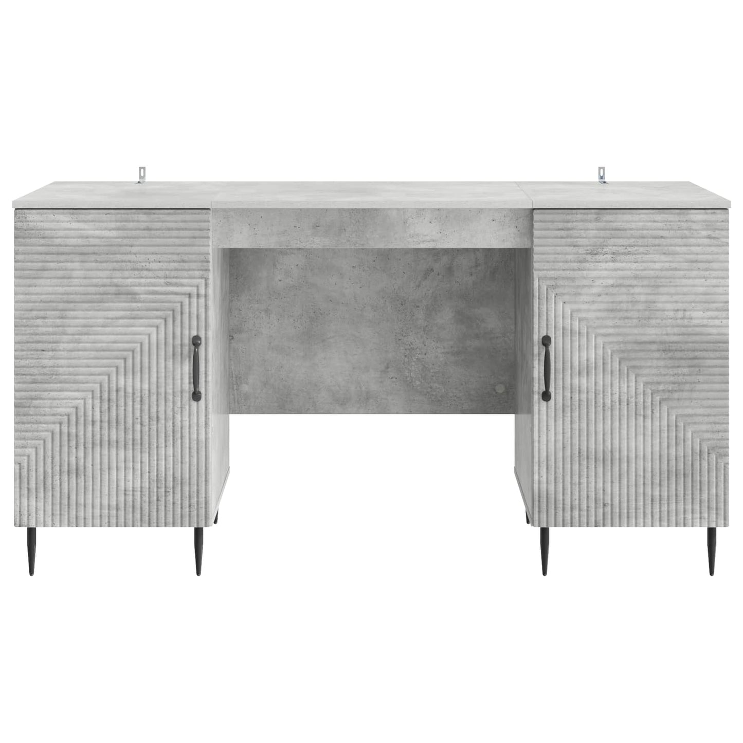 Bord Betongrå 142,5 x 50 x 75 cm Konstrueret træ