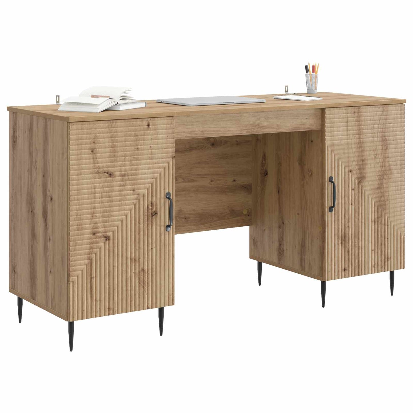 Bord Artisan-eg 142,5 x 50 x 75 cm Konstrueret træ