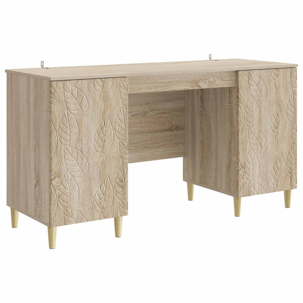 Bord Sonoma-eg 142,5 x 50 x 75 cm Konstrueret træ