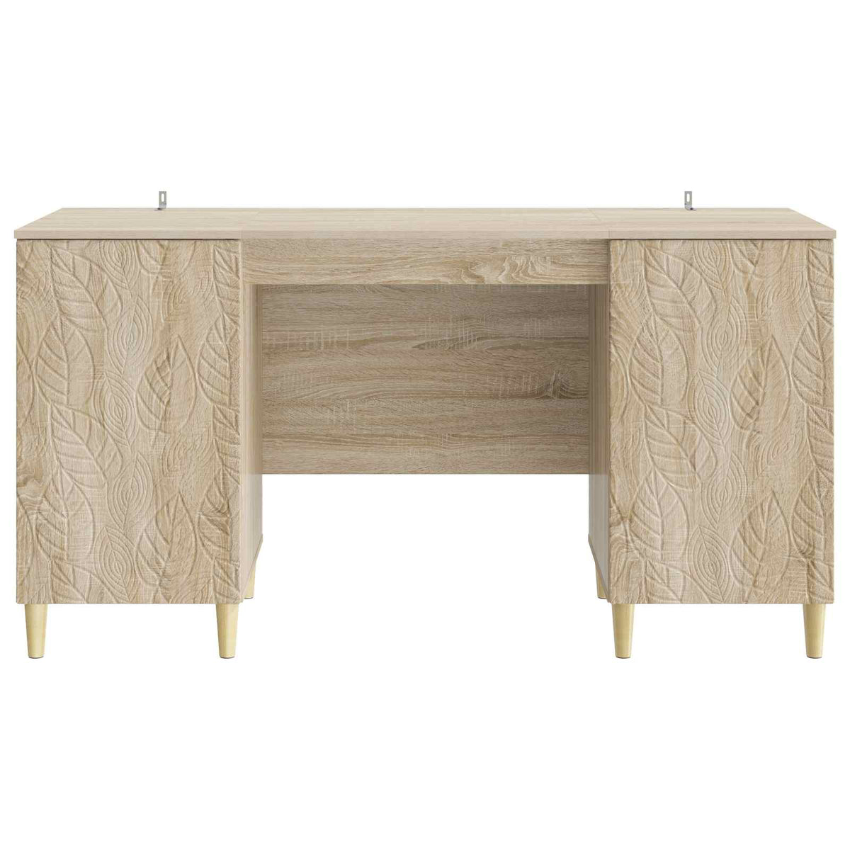 Bord Sonoma-eg 142,5 x 50 x 75 cm Konstrueret træ