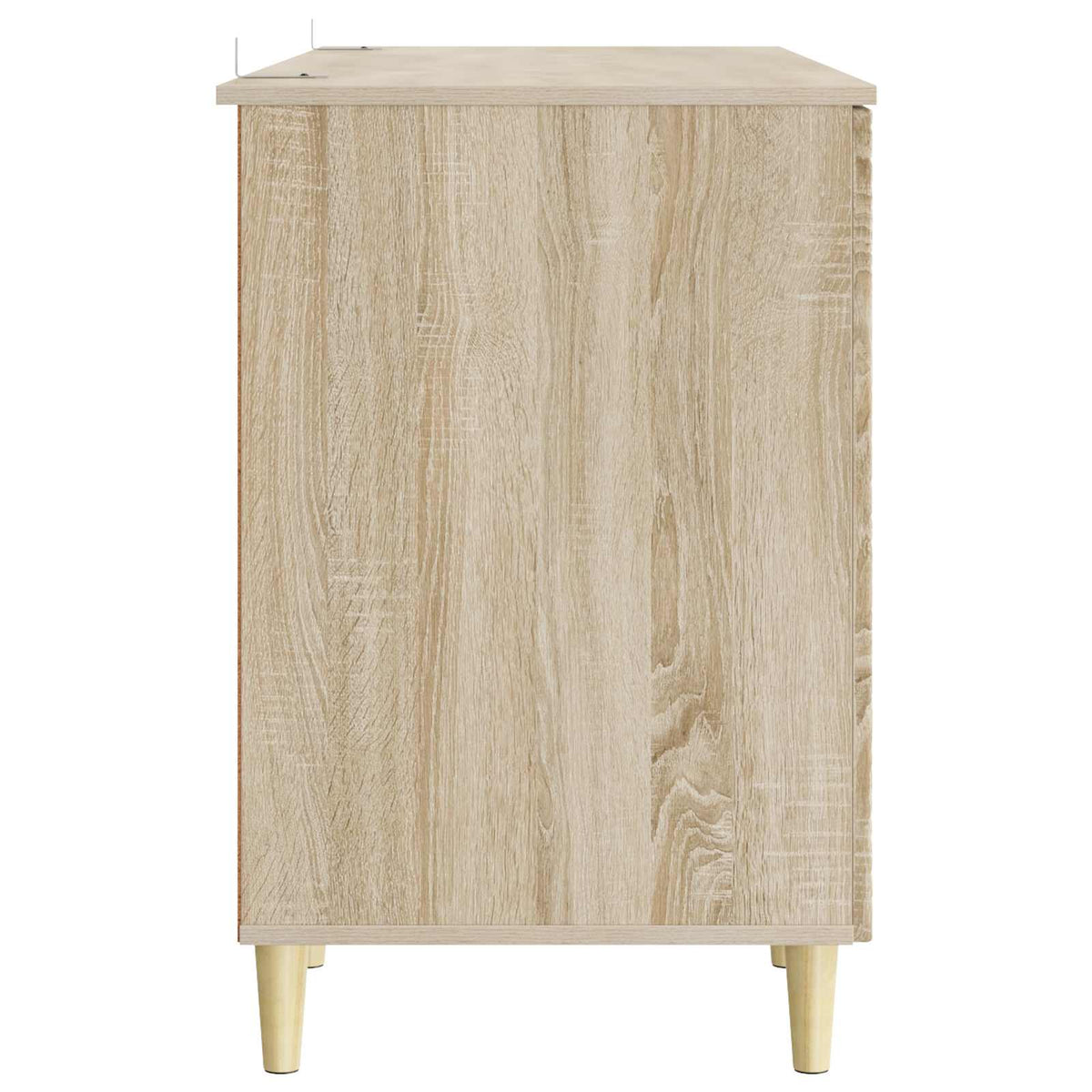 Bord Sonoma-eg 142,5 x 50 x 75 cm Konstrueret træ