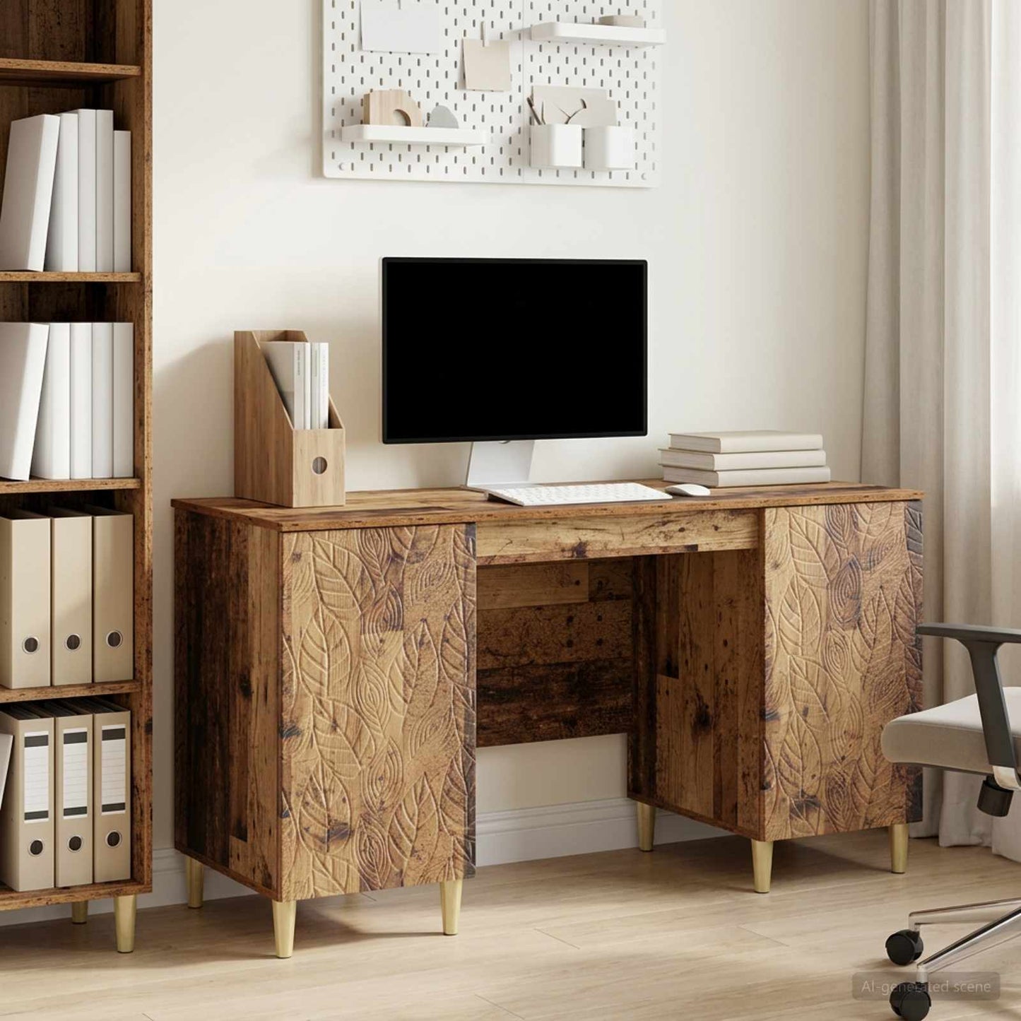 Bord Gammelt træ 142,5 x 50 x 75 cm Konstrueret træ