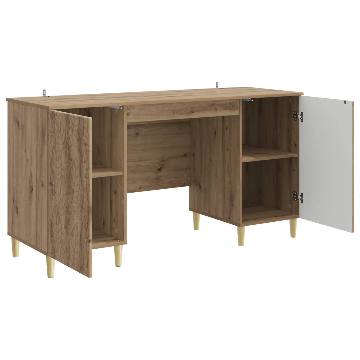 Bord Artisan-eg 142,5 x 50 x 75 cm Konstrueret træ