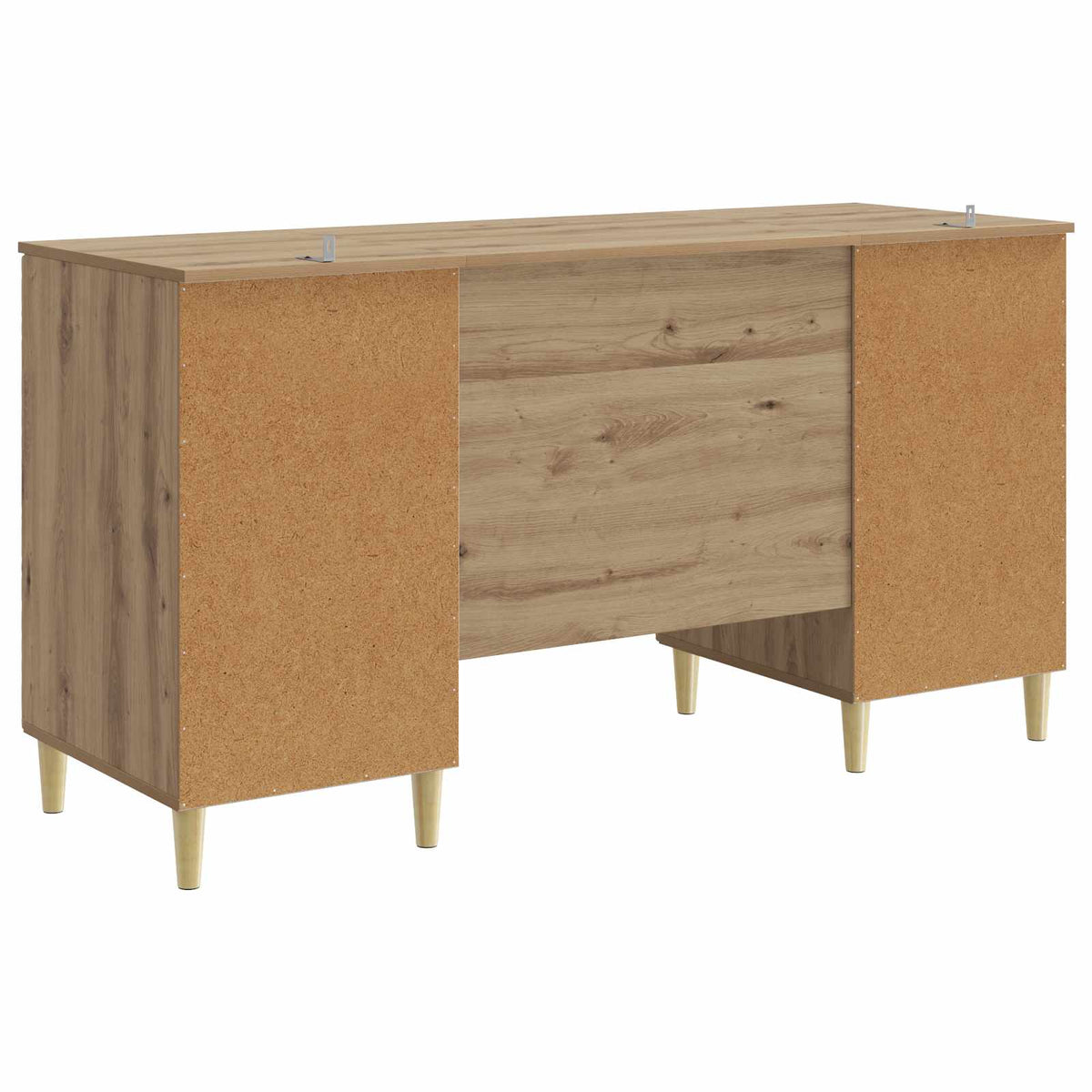 Bord Artisan-eg 142,5 x 50 x 75 cm Konstrueret træ