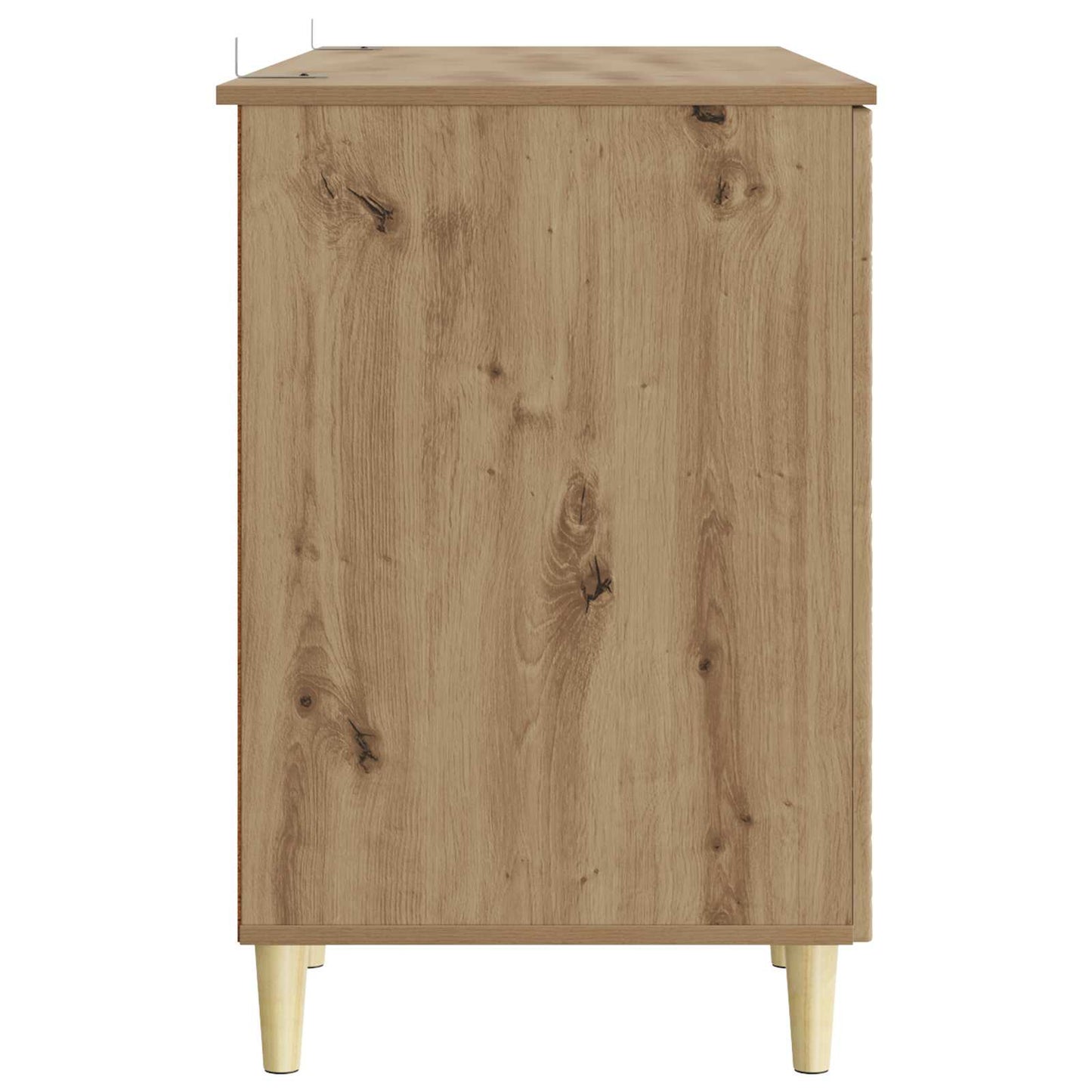 Bord Artisan-eg 142,5 x 50 x 75 cm Konstrueret træ